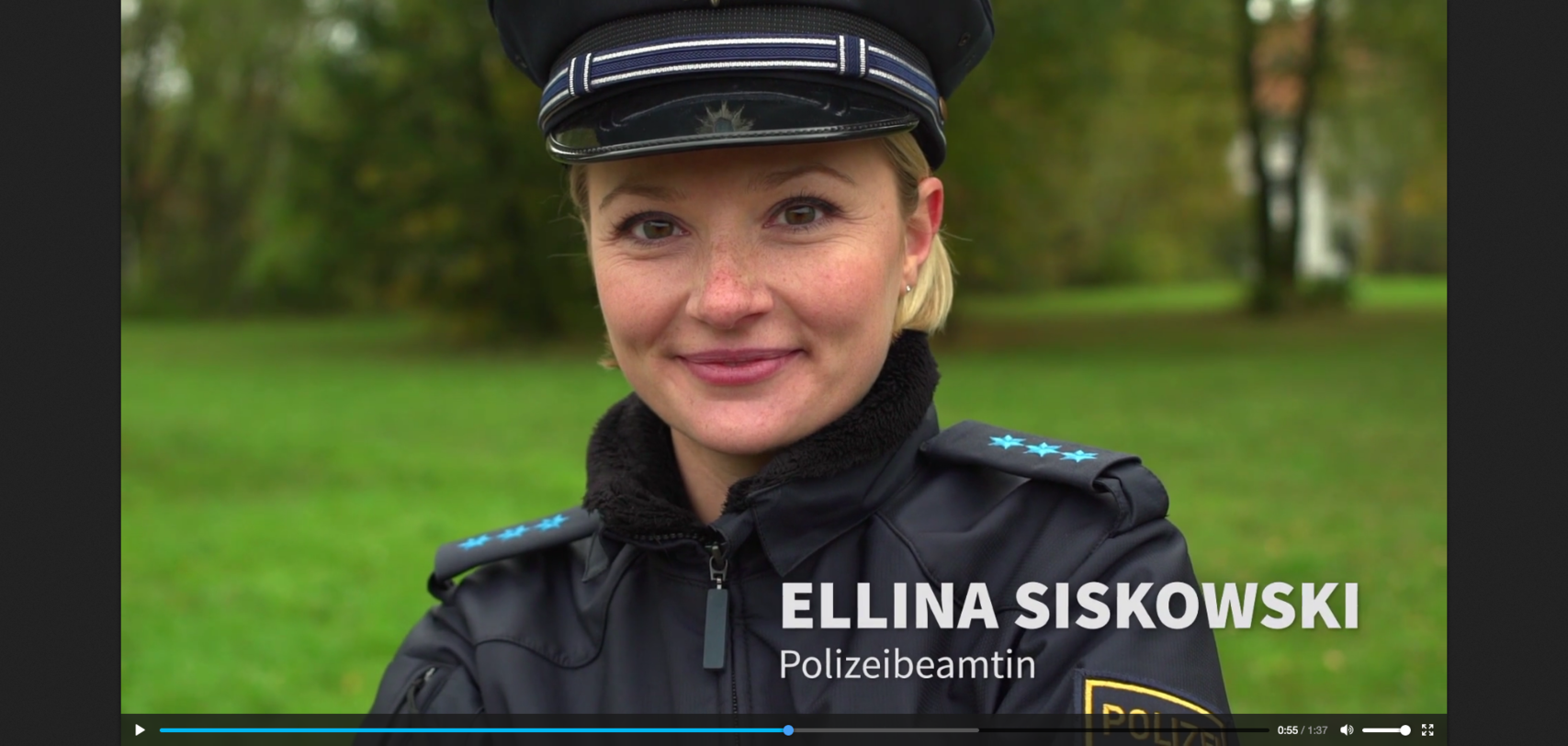 Bayrische Polizei - Standbild Film